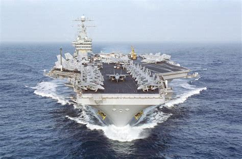 Uss Dwight D. Eisenhower Cvn-69 Aircraft Carrier Us Navy ACC