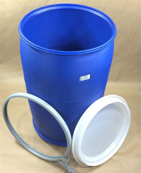 Plastic Drums with Lids and Locking Rings | Yankee Containers: Drums ...