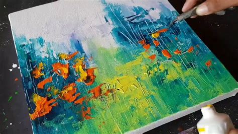 Acrylic Abstract Painting Tutorial – Warehouse of Ideas