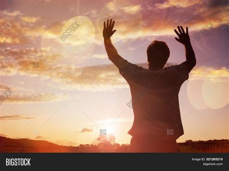 Silhouette Man Hands Image & Photo (Free Trial) | Bigstock