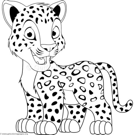 Leopard Cartoon Drawing at GetDrawings | Free download