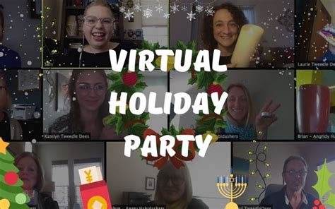 A list of virtual holiday party ideas for your next online celebration ...