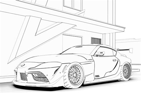 Free Car Coloring Pages