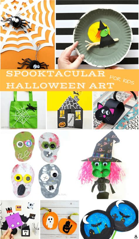 15 SPOOKTACULAR HALLOWEEN ART PROJECTS FOR KIDS