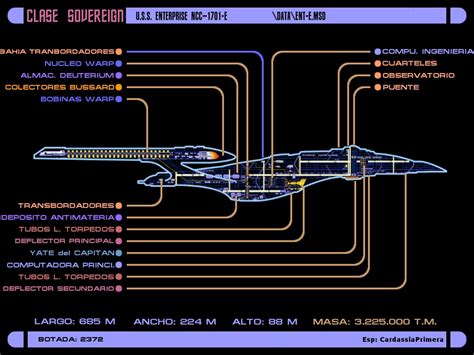 Star Trek Lcars - Schematics - Star Trek Blueprints - Ships Starships