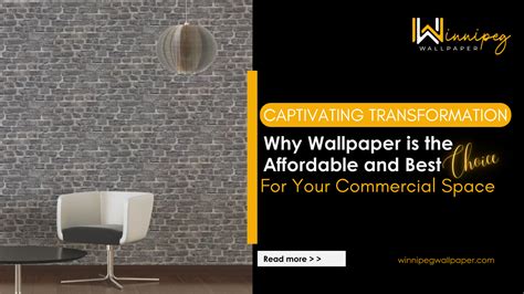 Affordable Commercial Transformation with Captivating Wallpaper