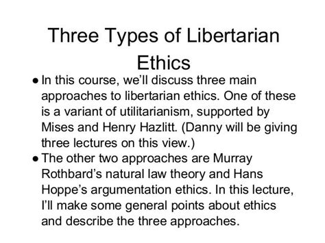 Libertarian Ethics, Lecture 1 with David Gordon - Mises Academy