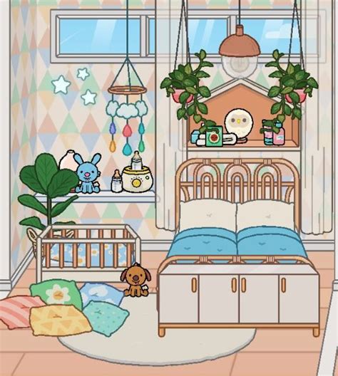 baby mini nursery nook in bedroom toca boca | Free house design, Create ...