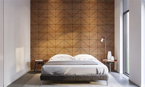 Wooden Wall Designs And Panels For Bedroom | Design Cafe