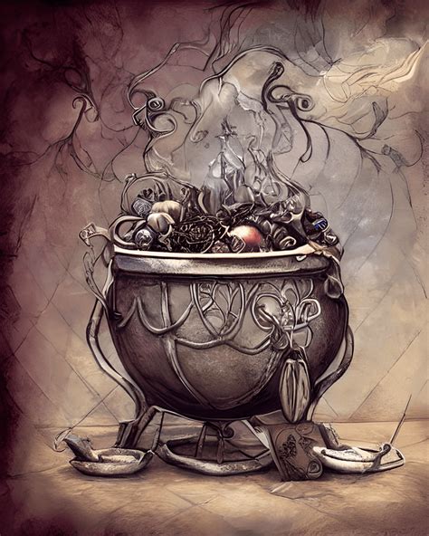 Witch's Cauldron · Creative Fabrica