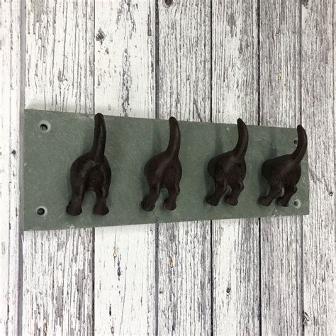 Dog Tail Wall Hooks By Garden Selections | notonthehighstreet.com