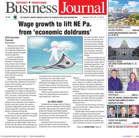 Northeast PA Business Journal - Jan. 2016 by CNG Newspaper Group - Issuu