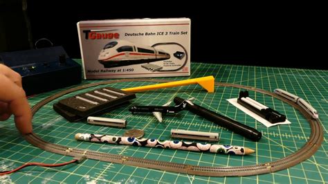 T Gauge train set ICE 3 R-042/012 - YouTube