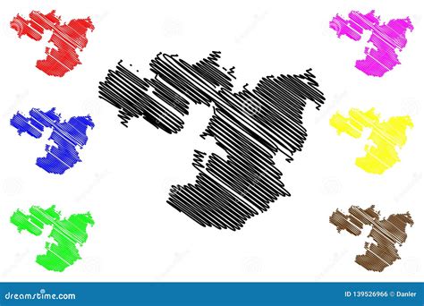 Oromia Region map vector stock vector. Illustration of division - 139526966