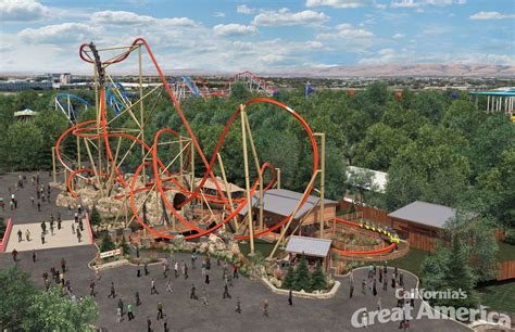 California's Great America Announced RailBlazer - Coaster101