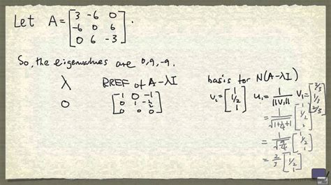 3x3 Orthogonal Matrix