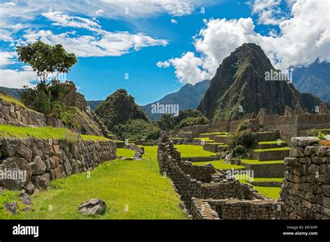 Machu Picchu, UNESCO World Heritage Site, Peru Stock Photo - Alamy