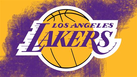 Download Basketball Emblem Logo NBA Los Angeles Lakers Sports HD Wallpaper