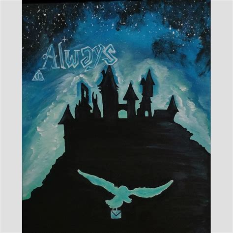 Harry Potter Hogwarts Paint-Night Event- Loxahatchee Studio | Harry ...