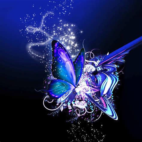 Best Pink Neon Butterfly Wallpaper Pics