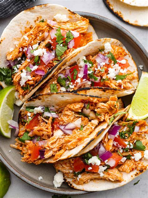 Shredded Chicken Tacos | The Recipe Critic