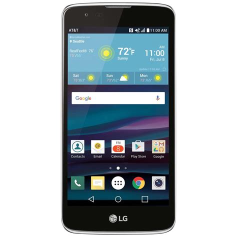 AT&T PREPAID LG Phoenix 2 16GB Prepaid Smartphone, Black - Walmart.com