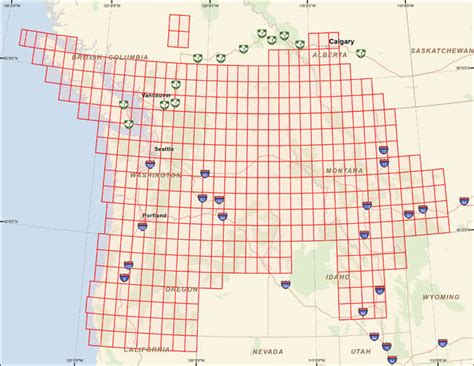 Oregon Township And Range Map