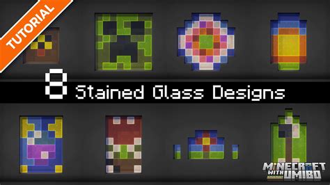 8 Stained Glass Designs for Minecraft - YouTube