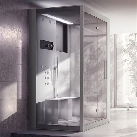 Jacuzzi Frame IN2 Hydromassage Shower Cabin 1500 x 1100mm | Shower ...