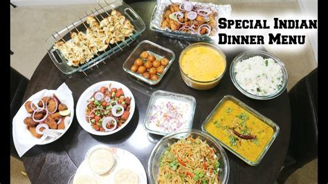 Special Indian Dinner Menu For Guest/Start to Finish/What I Prepare ...