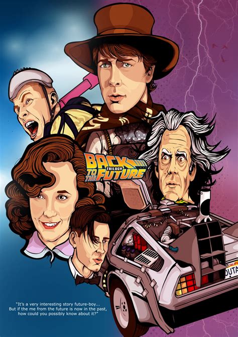 Back To The Future Trilogy | Poster By Pbmahoneyart