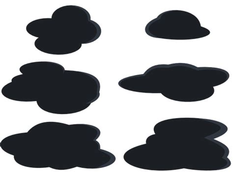 Clouds dark clipart - Clipground