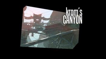 Krom's Canyon | Borderlands Wiki | Fandom