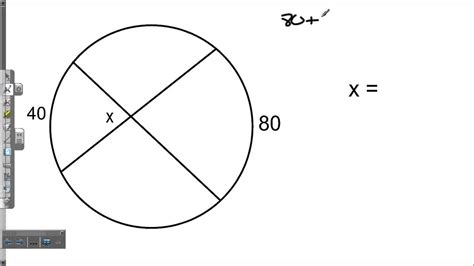 Interior And Exterior Angles In Circles