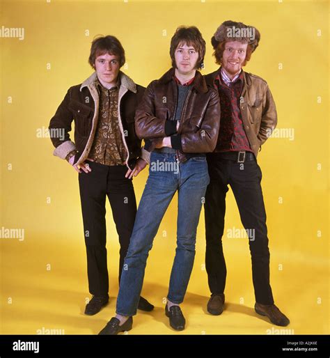 CREAM - UK rock group 4 November 1966. From l: Jack Bruce, Eric Clapton ...