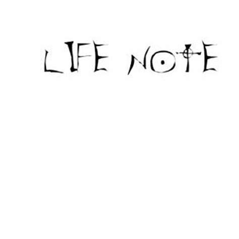 Stream +Ebook! Life Note, Inspired From The Real Death Note From The ...