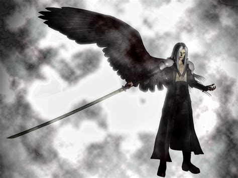 Sephiroth The One-Winged Angel by DarthMael on DeviantArt