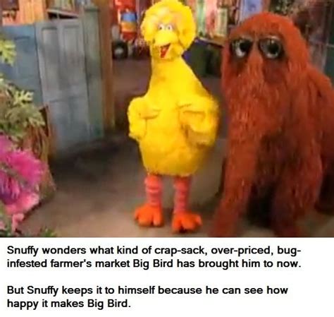 Snuffy and Big Bird. : r/WholesomeBertstrips