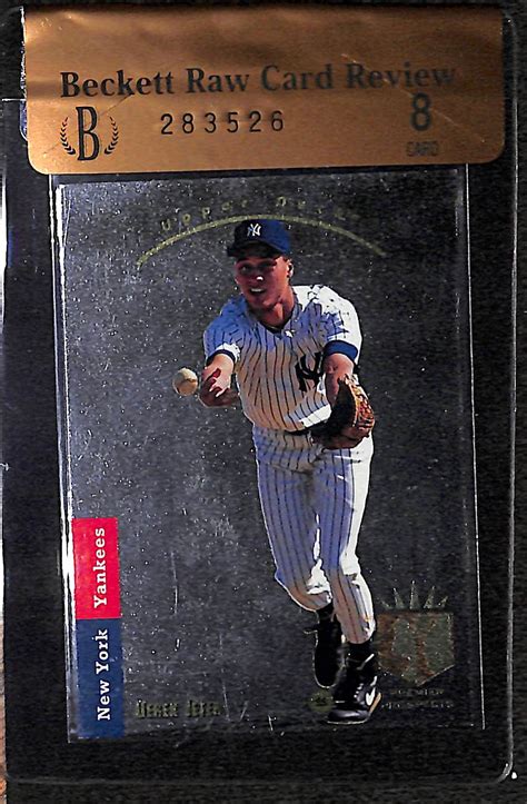 Lot Detail - 1993 Upper Deck SP Derek Jeter Rookie Card BGS 8