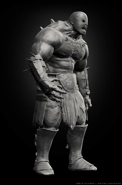 Uruk hai - Berserker (3D Sketch) on Behance