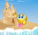 Sand Castle emoticon | Emoticons and Smileys for Facebook/MSN/Skype/Yahoo