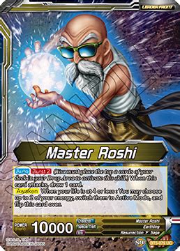 Master Roshi – Max Power Master Roshi – Legendary Wolf Games