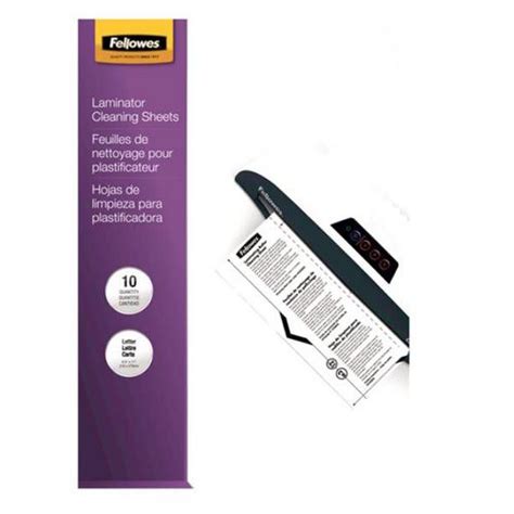 Buy Fellowes 5320603, Laminator Cleaning Sheet - Prime Buy