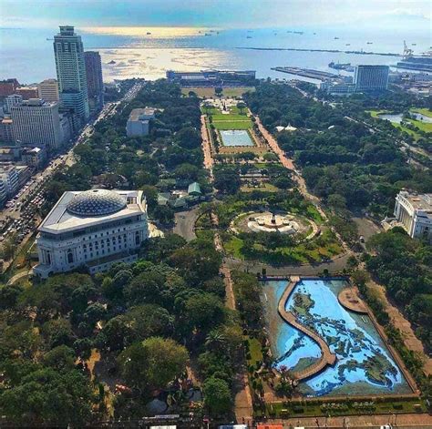 Giant relief map of the Philippines in Rizal Park : r/pics