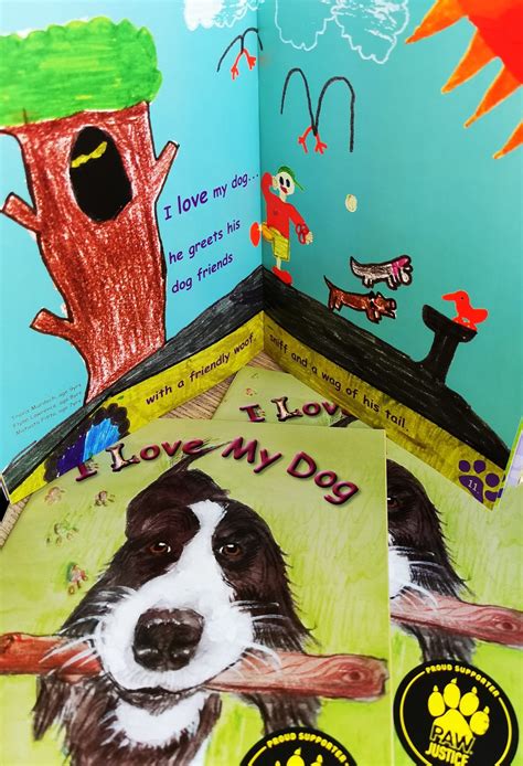 I love My Dog Book by Angela Smith New Zealand Author