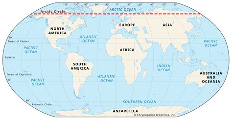 Arctic Circle | Latitude, History, & Map | Britannica