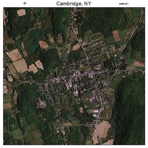 Aerial Photography Map of Cambridge, NY New York