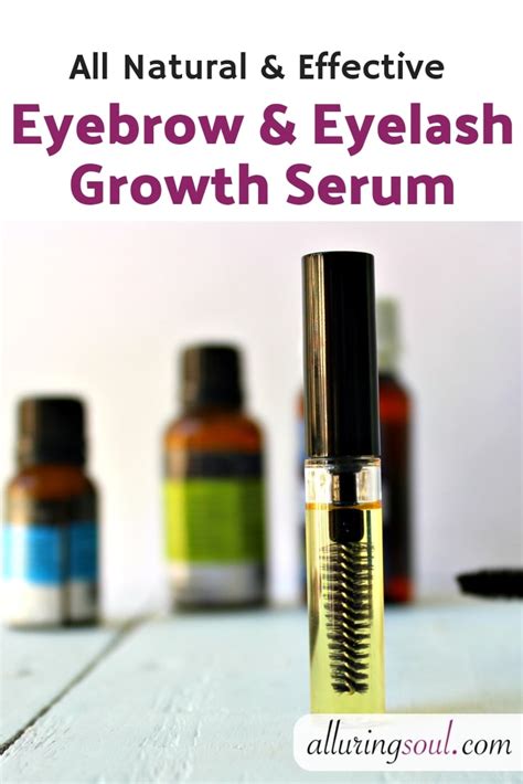 All Natural & Effective Eyebrow And Eyelash Growth Serum