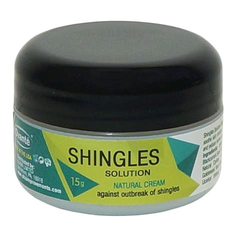 Shingle Skin Itching Rash Relief Natural Cream Manage Control Shingles ...