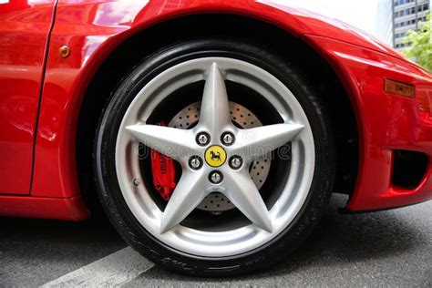 Ferrari Wheel Logo editorial stock photo. Image of powerful - 26532088